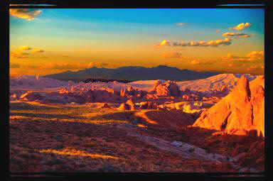 Night Falls on the Valley of Fire